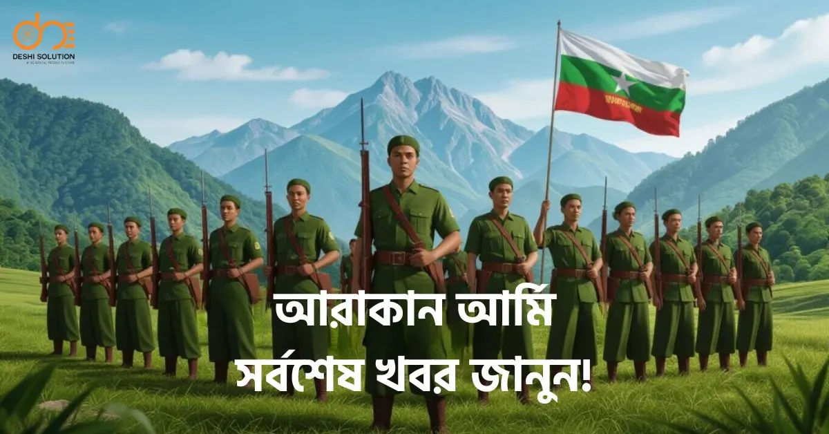 আরাকান আর্মি সর্বশেষ খবর: ইতিহাস ও উদ্দেশ্য জানুন