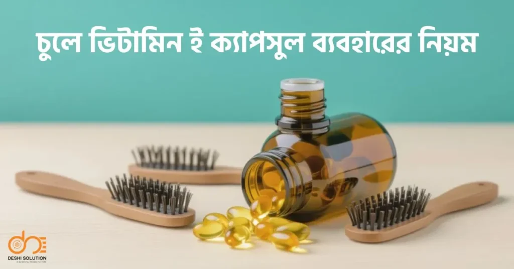 চুলে ভিটামিন ই ক্যাপসুল ব্যবহারের নিয়ম