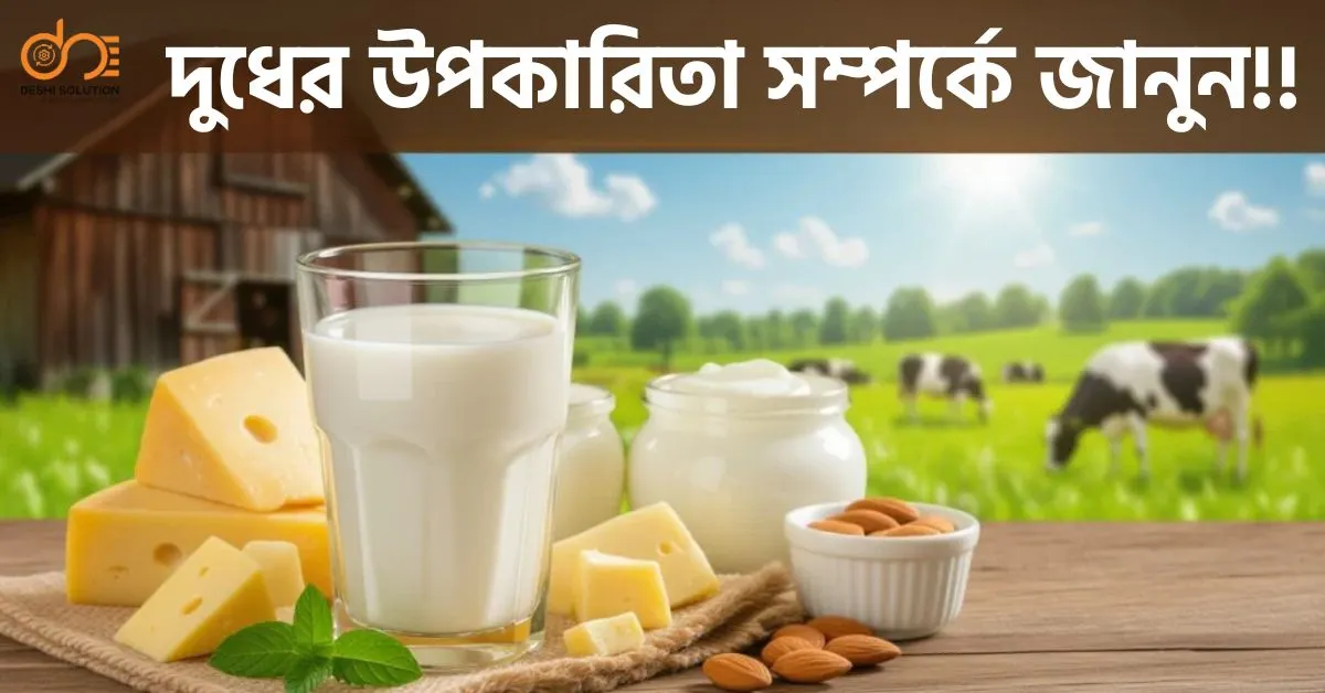 দুধের উপকারিতা: জেনেনিন ১০টি অভাবনীয় স্বাস্থ্যগুণ!
