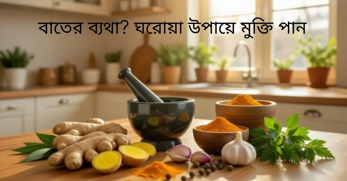 বাতের ব্যথা? ঘরোয়া উপায়ে মুক্তি পান | প্রমাণিত টিপস