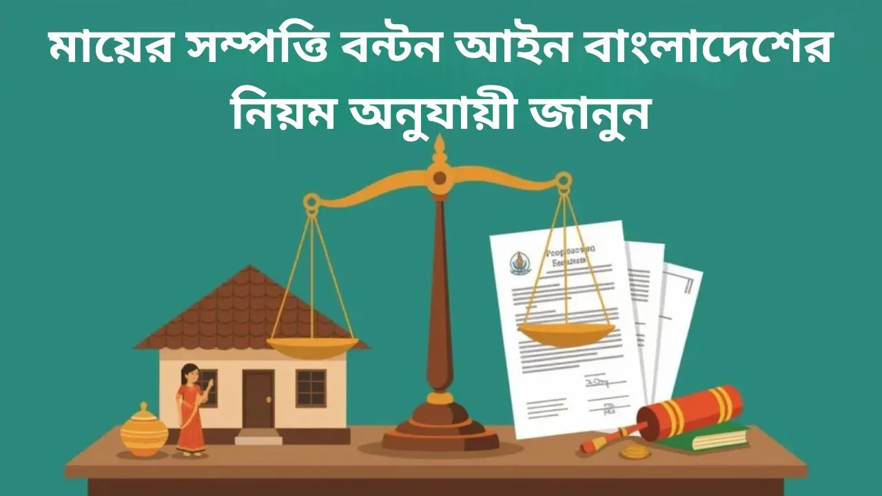 মায়ের সম্পত্তি বন্টন আইন বাংলাদেশ: বিস্তারিত জানুন