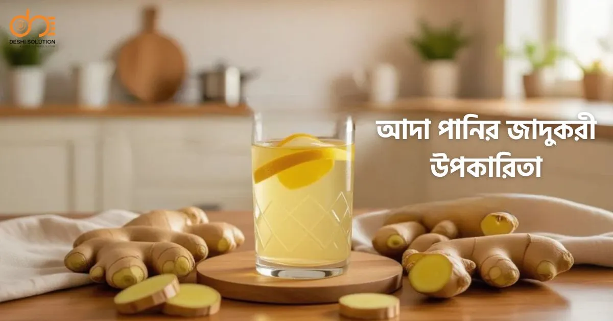 আদা পানির জাদুকরী উপকারিতা! এখনই জানুন