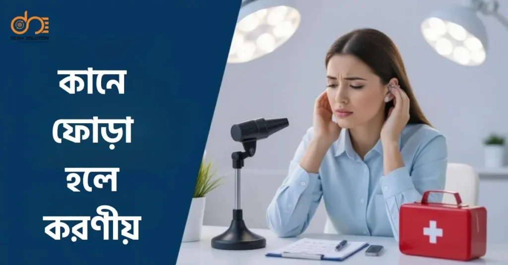 কানে ফোড়া হলে করণীয়