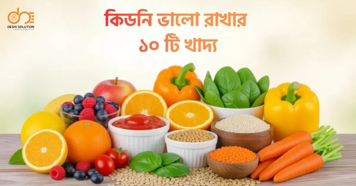 কিডনি ভালো রাখার খাদ্য: সেরা ১০ টি খাবার ও টিপস