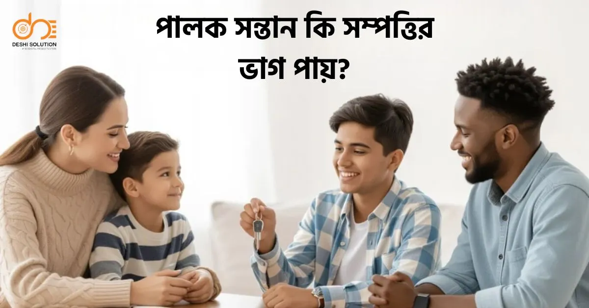 পালক সন্তান কি সম্পত্তির ভাগ পায়? জানুন!