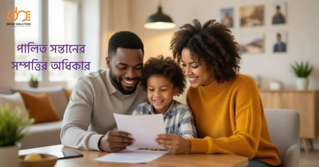 পালিত সন্তানের সম্পত্তির অধিকার