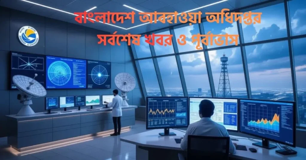 বাংলাদেশ আবহাওয়া অধিদপ্তর সর্বশেষ খবর ও পূর্বাভাস