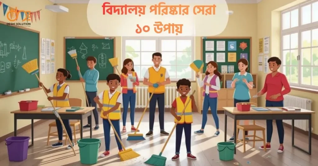 বিদ্যালয় পরিষ্কার সেরা ১০ উপায়