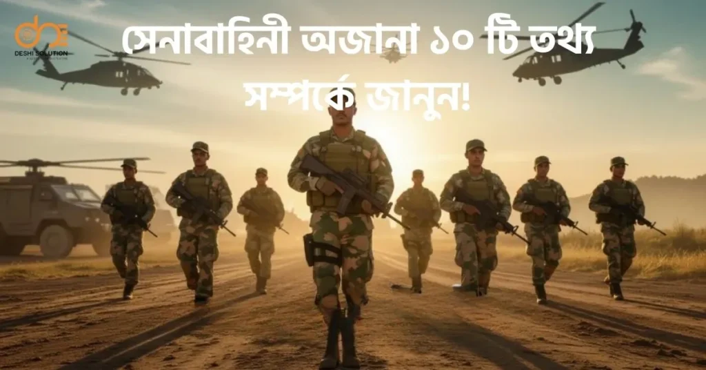 সেনাবাহিনী অজানা ১০ টি তথ্য সম্পর্কে জানুন!