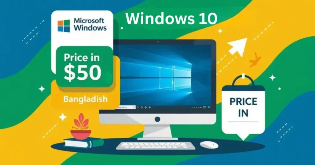 বাংলাদেশে মাইক্রোসফট উইন্ডোজ ১০ এর দাম কত