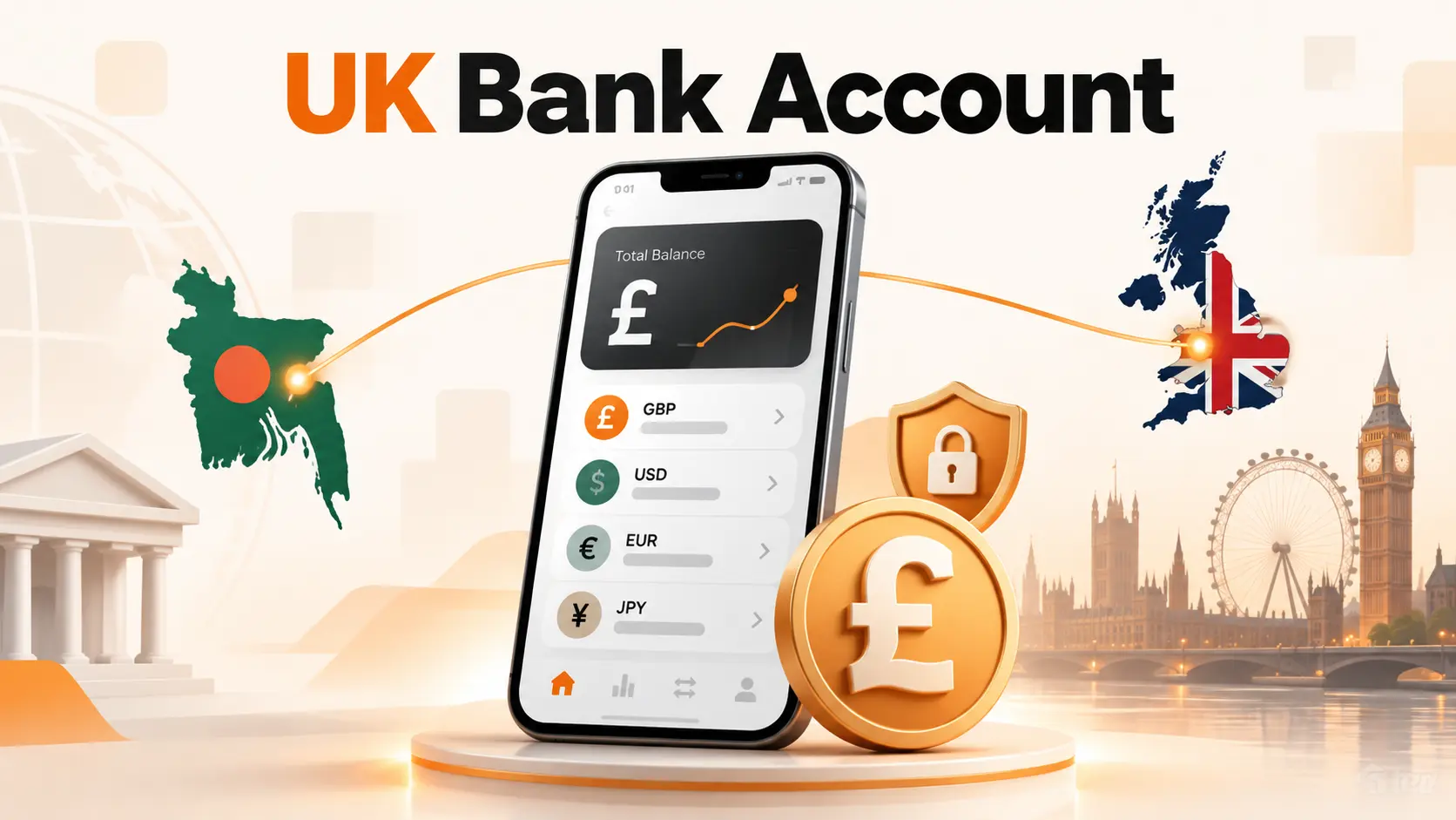 বাংলাদেশে বসে UK Bank Account খুলুন: iFAST Guide (2026)